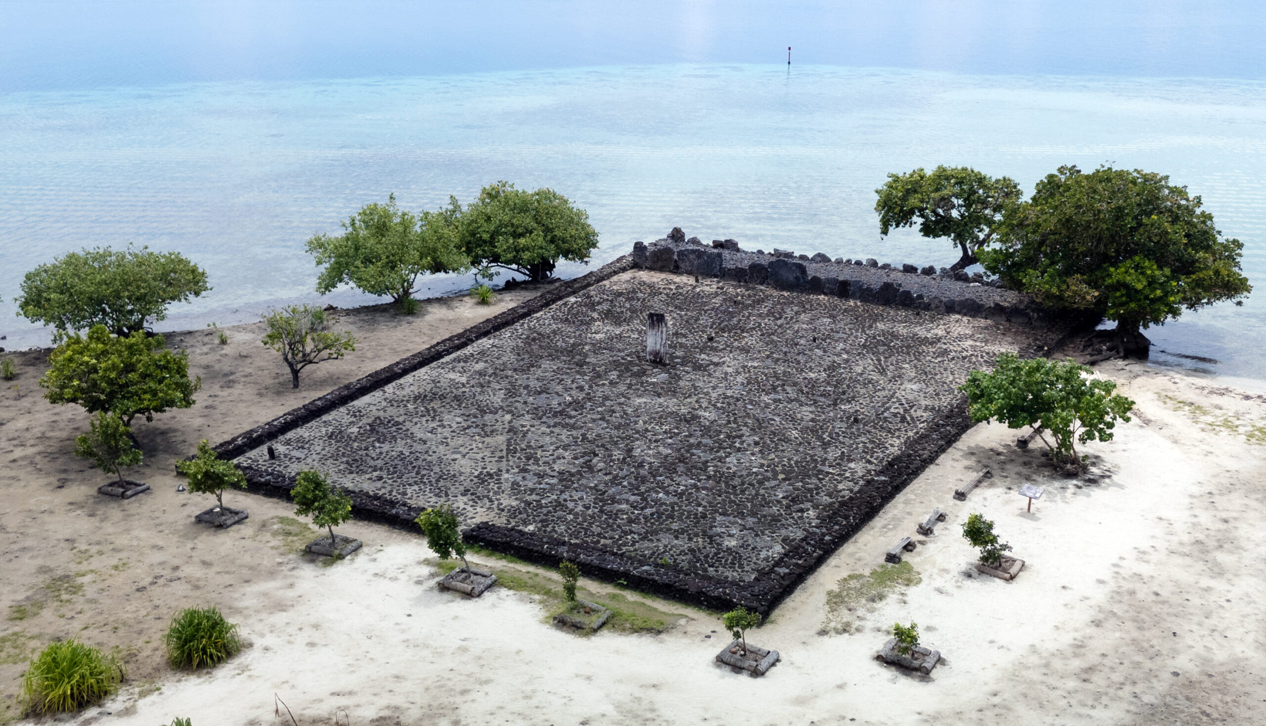 Taputapuatea Marae in Raiatea